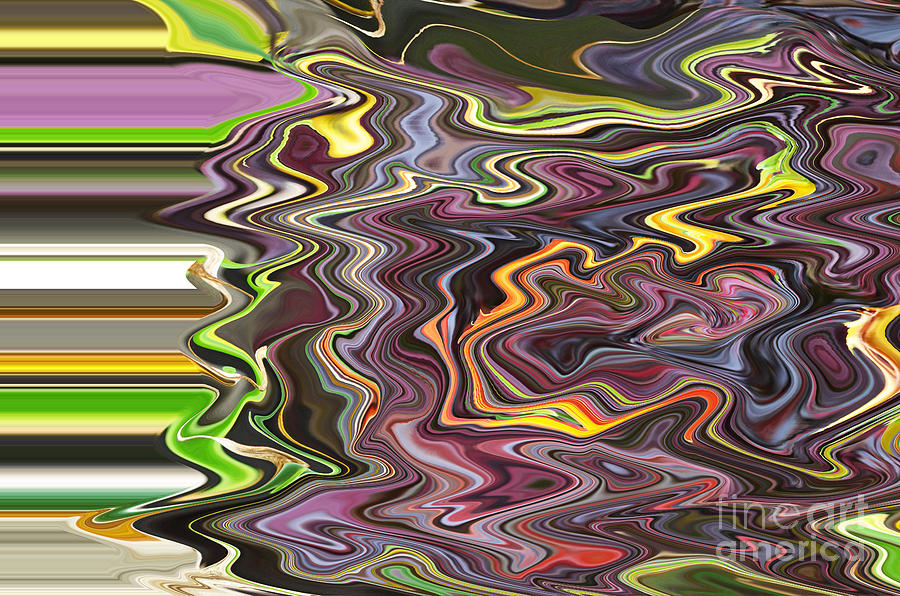 Collision V Digital Art by Jim Fitzpatrick