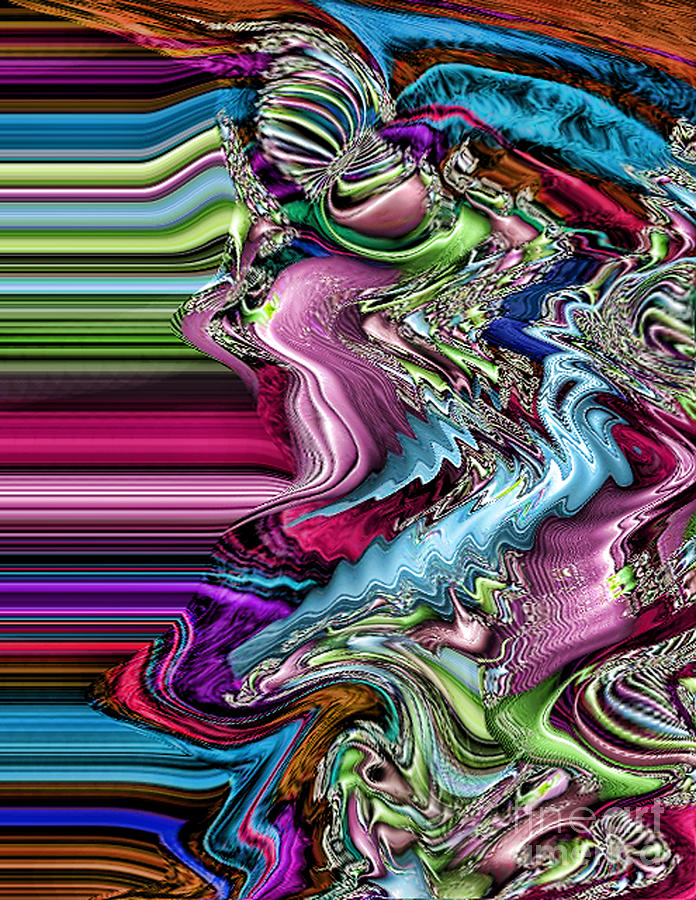 Collision XII Digital Art by Jim Fitzpatrick