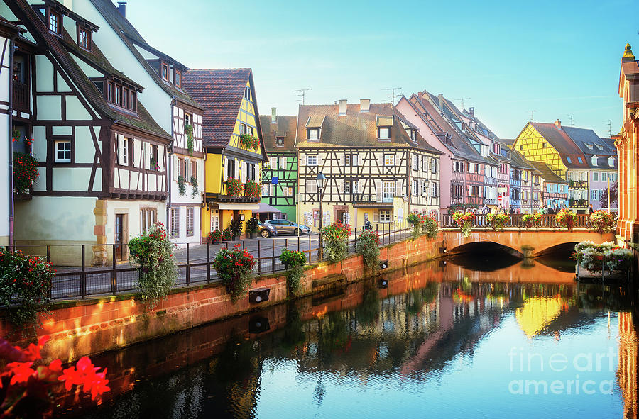 Colmar, beautiful town of Alsace, France Photograph by Anastasy Yarmolovich