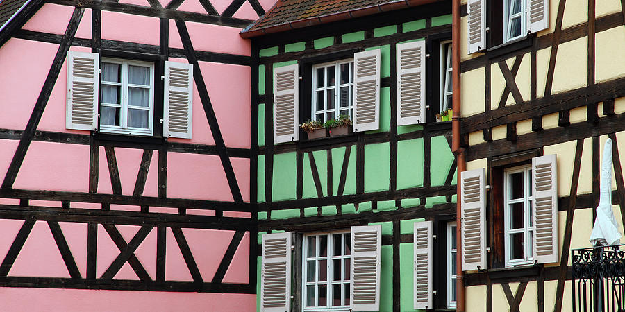 Architecture Photograph - Colmar in France by Holger Ostwald
