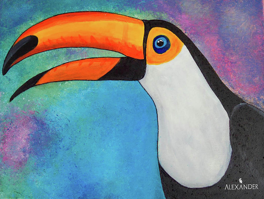 Colombian Toucan Painting