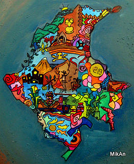 Mikan Painting - Colombianita by MikAn sArt Mikan Painting - Colombianita by MikAn sArt