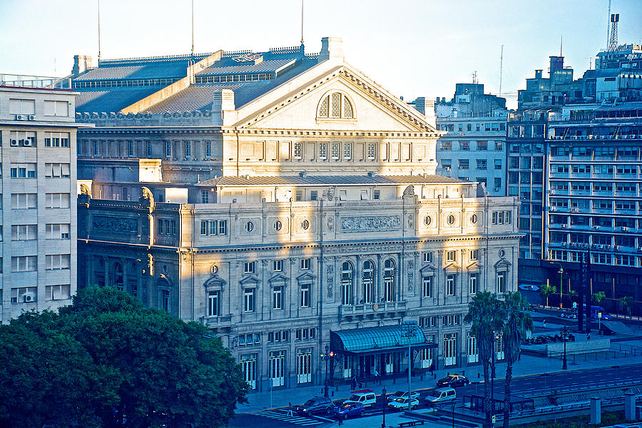 Colon Opera House Theater on July Nine Avenue in Buenos AiresArgentina