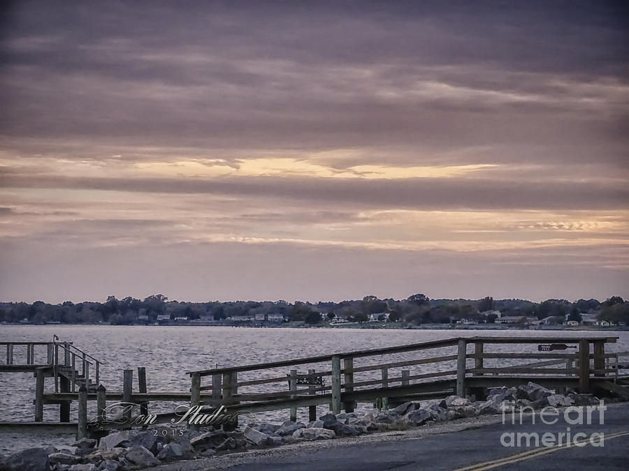 Colonial Beach Virginia Waterfront   Photograph by Melissa Messick