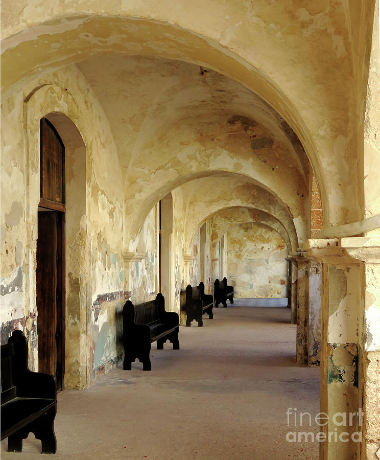 Colonial Corridor Photograph by Carol Lloyd