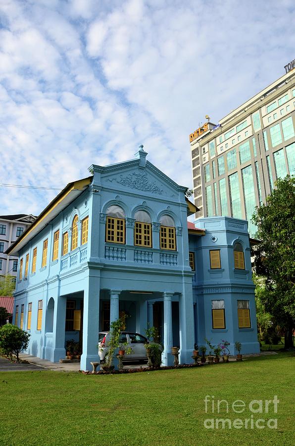 Colonial house and lawn of True Jesus Church Ipoh Malaysia Photograph by Imran Ahmed