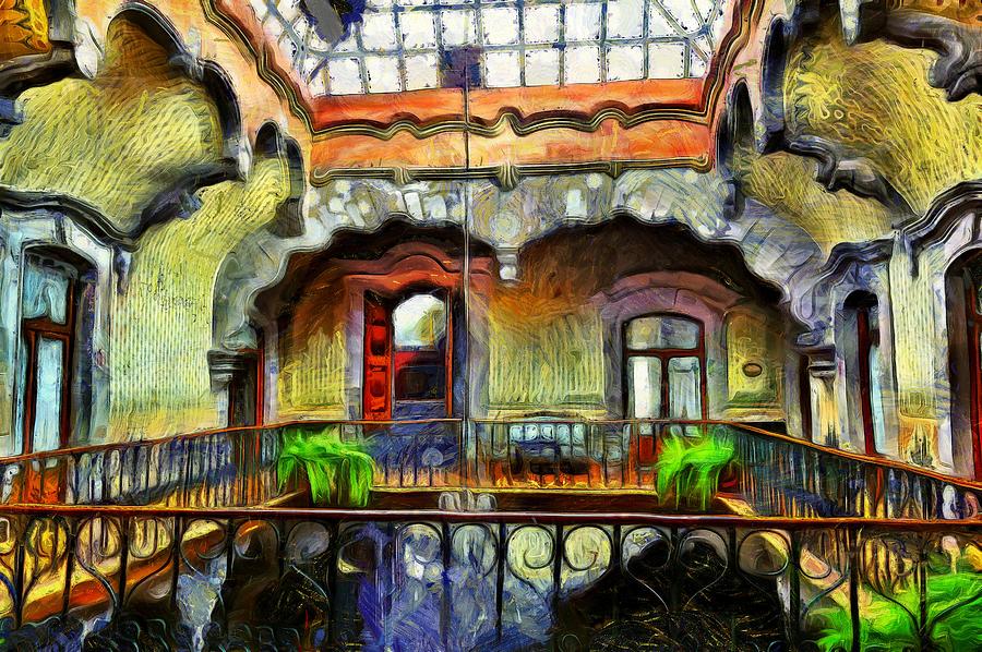 Impressionism Photograph - Colonial Interior by Jean-Marc Lacombe