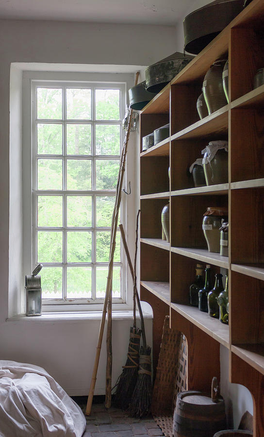 Colonial Kitchen Pantry Photograph by Teresa Mucha