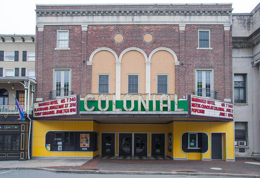 Colonial Theater - Phoenixville Chester County Pa Photograph by Bill Cannon
