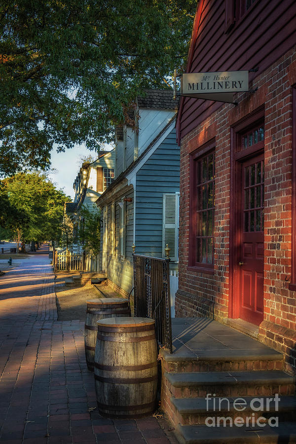 Colonial Williamsburg Millinery Photograph By Karen Jorstad Pixels