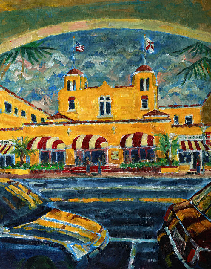 Colony Hotel Painting by Ralph Papa