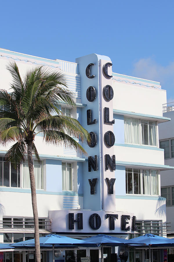 Colony Hotel - South Beach Photograph by Art Block Collections