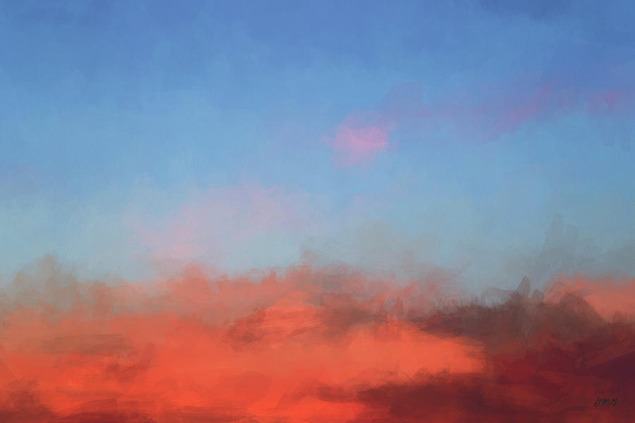 Color Abstraction XLVII - Sunset Photograph by David Gordon