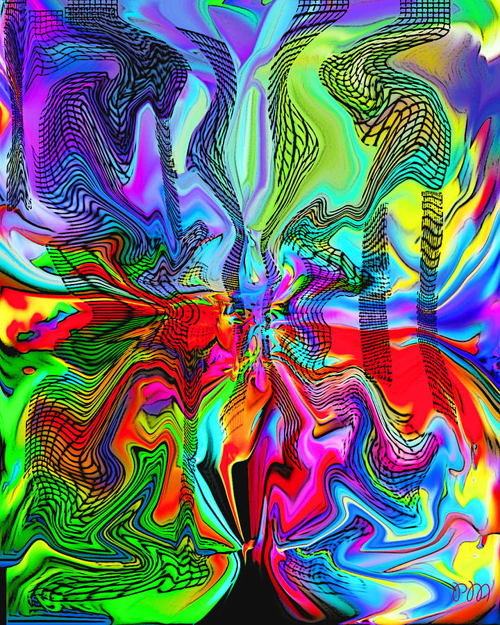 Color Block 19 Digital Art by Phillip Mossbarger