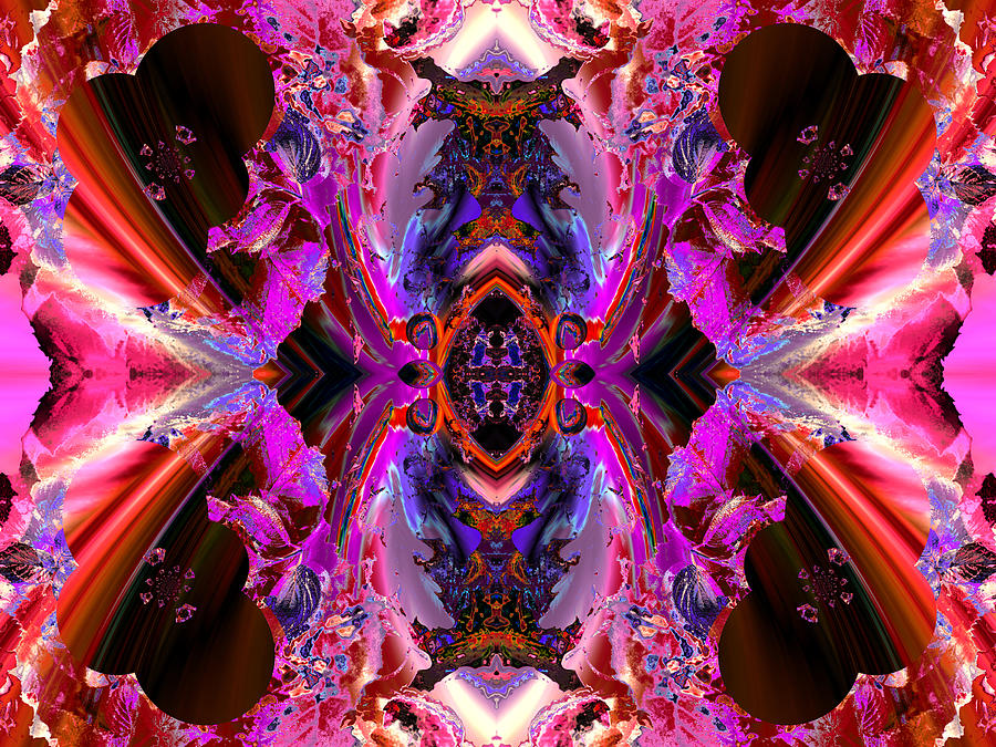 Abstract Digital Art - Color broadcast by Claude McCoy