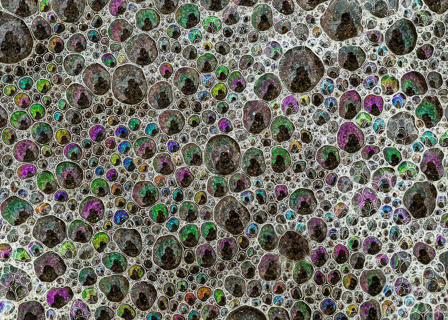 Color Bubbles Photograph by Robert Potts
