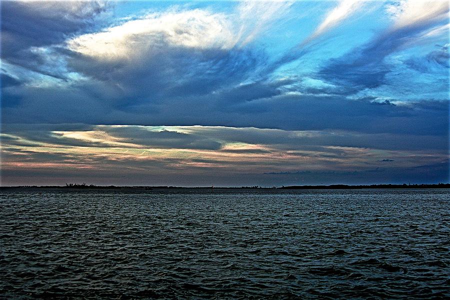 Color Burst Over Intracoastal Waterway Stuart, Fl. Photograph By 