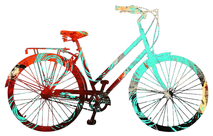 Transportation Digital Art - Color Cycle by Nancy Merkle