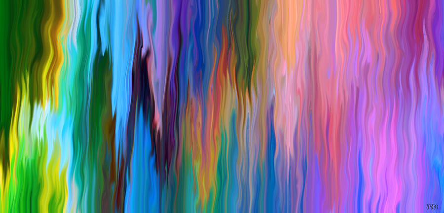Color Drip Digital Art by Phillip Mossbarger