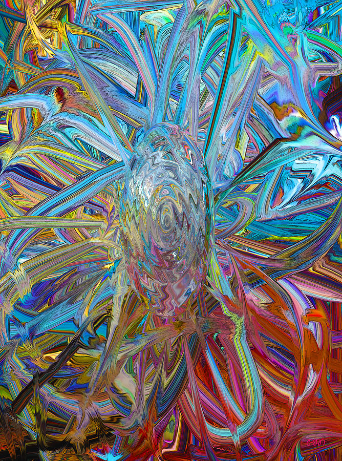 Color Energy 4 Digital Art by Phillip Mossbarger