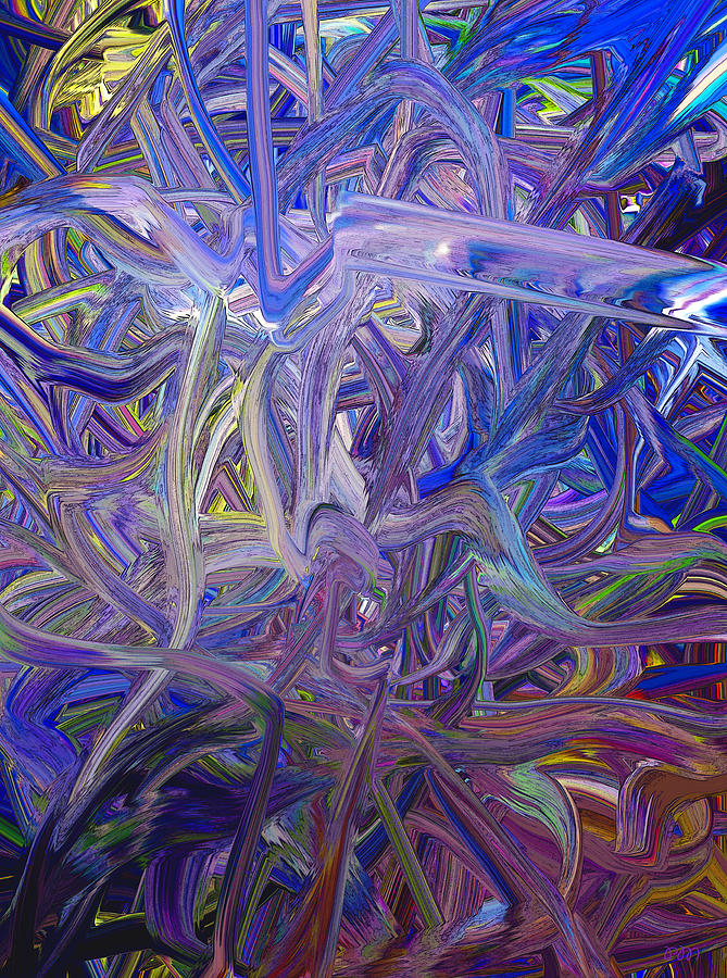 Color Energy 44 Digital Art by Phillip Mossbarger