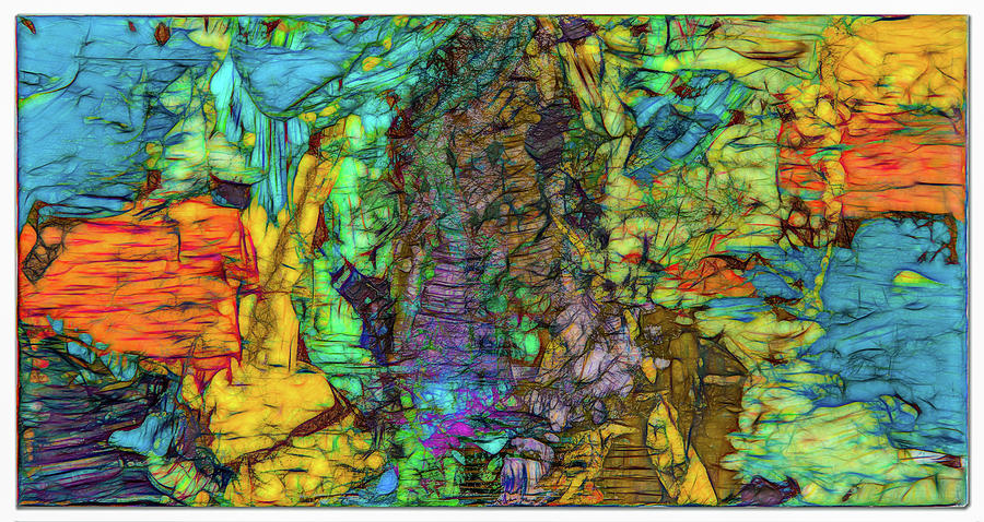 Color Game 1 Digital Art by Judith Barath