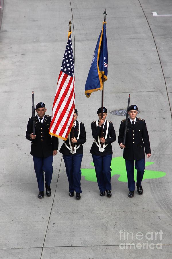Color guard Photograph by Richard Lynch