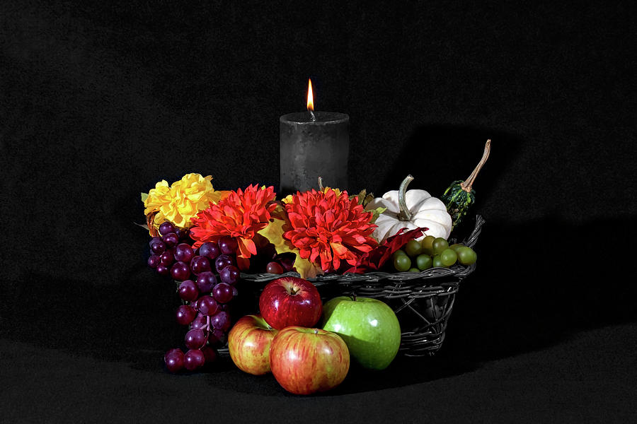 Color in a Basket Photograph by Richard Gregurich