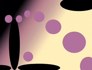 Color In Purple And Black Digital Art by Lindy Bradley Color In Purple And Black Digital Art by Lindy Bradley