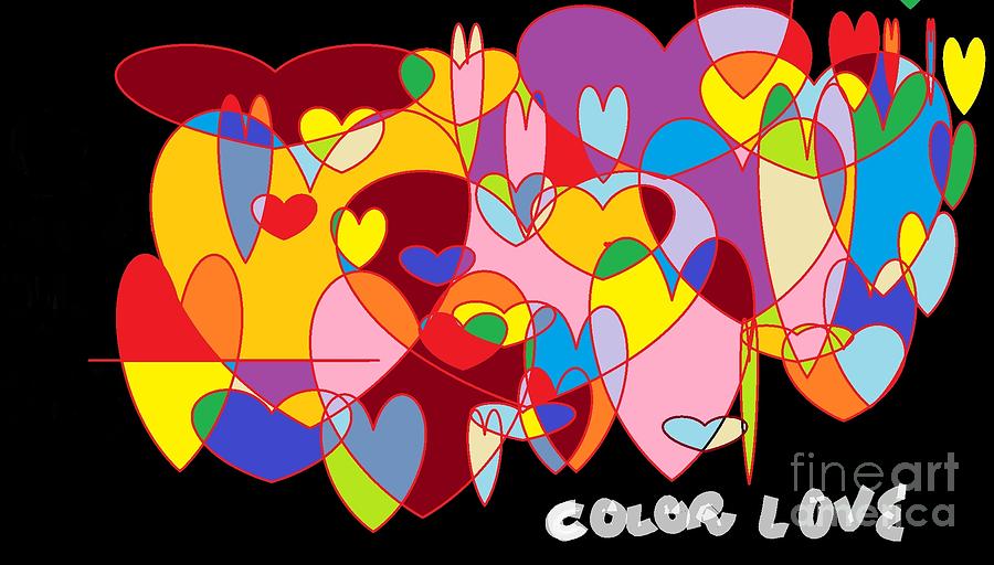 Color Love Digital Art