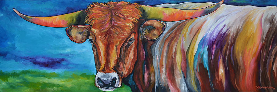 Color Me Texas Painting by Patti Schermerhorn