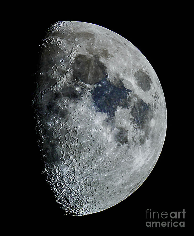 Color Moon Photograph by Mark Jackson