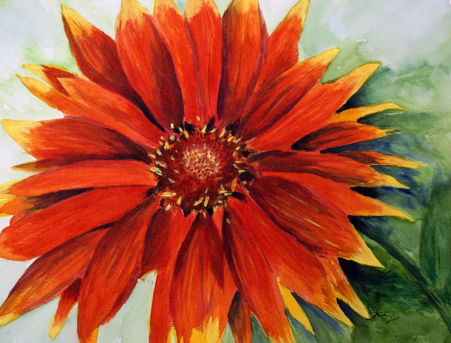 Daisy Painting - Color My Daisy by Tina Storey