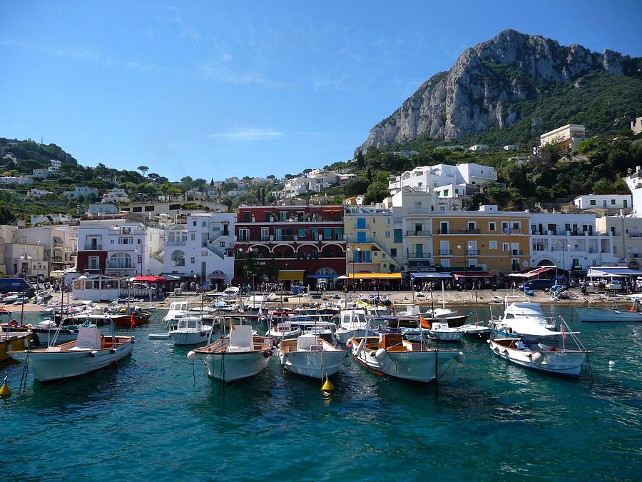 Color of Capri Photograph by Mr Obscurity - Pixels