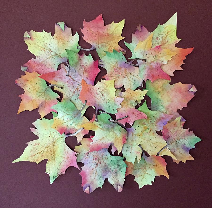 Color of Leaves Painting by Lyn DeLano