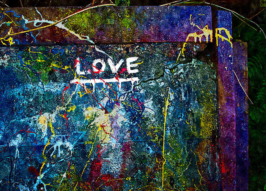 Color of Love Painting by Rick Mosher