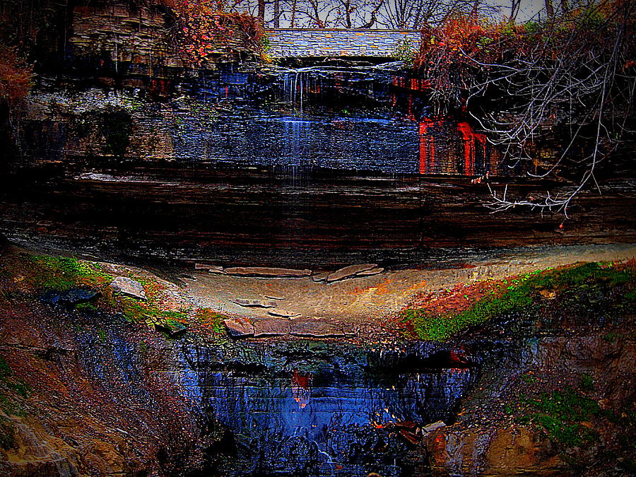 Color of Minnehaha Falls Photograph by Eric Wait