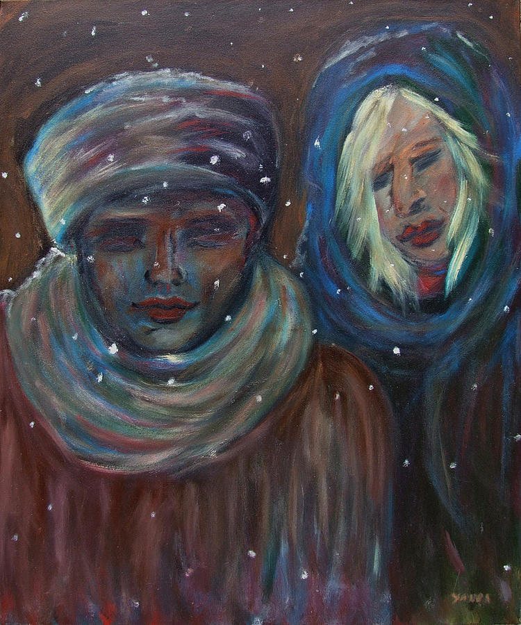 Color of Winter Painting by Katt Yanda