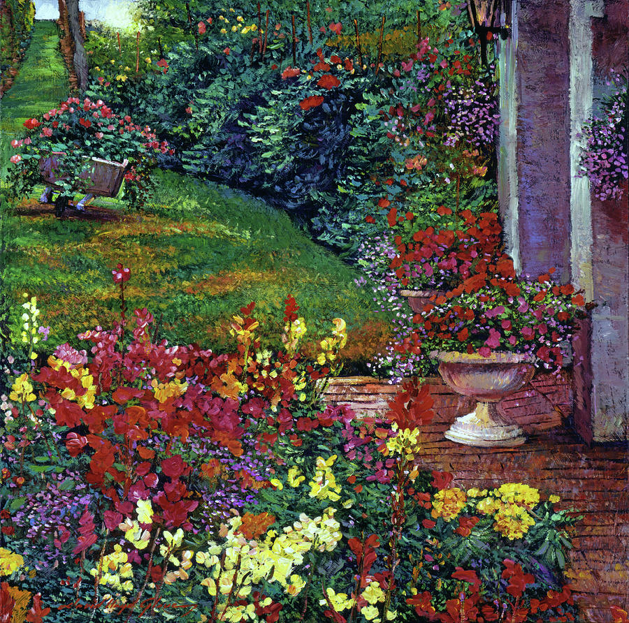 Color Palette Garden Painting