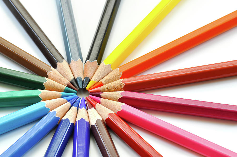 Color pencils Photograph by Dutourdumonde Photography