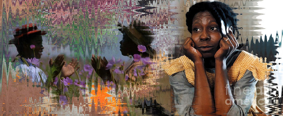 Color Purple Mixed Media by Carl Gouveia