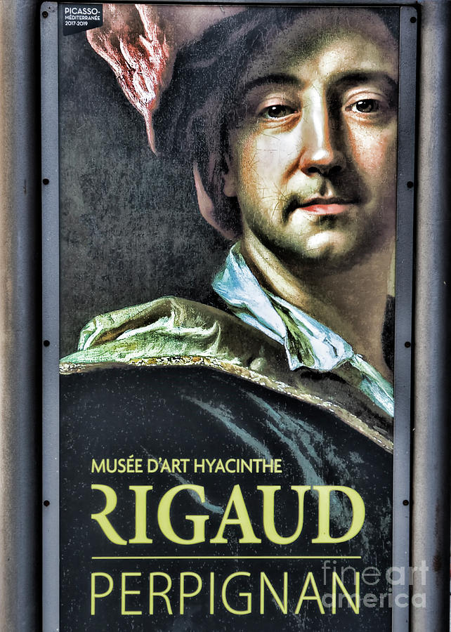 Color Rigaud Musee D Art Perpignan France Up Close  Digital Art by Chuck Kuhn