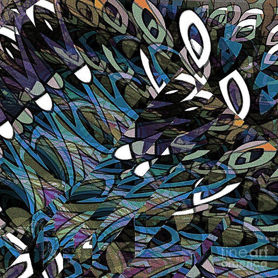 Color Riot Digital Art by Cooky Goldblatt