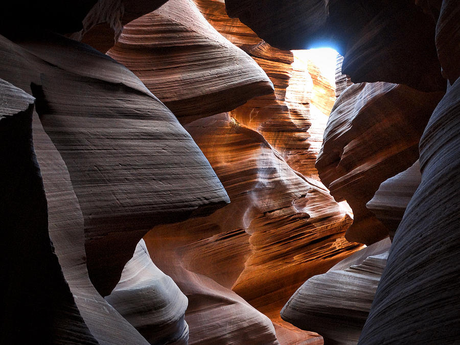 Antelope Canyon Photograph - Color Spectrum by Paki OMeara