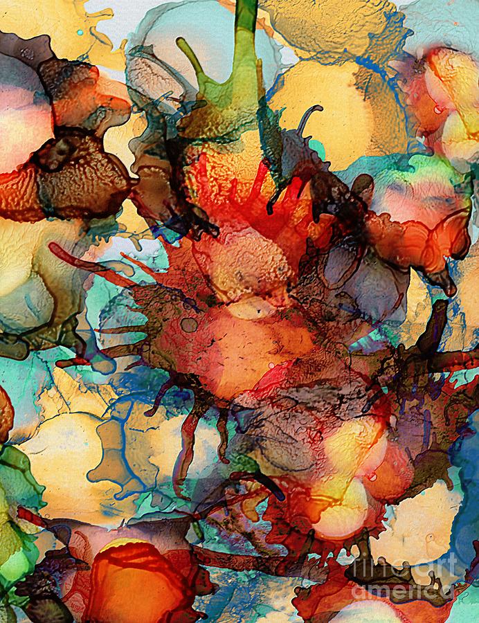 Color Splash 2 Painting by Klara Acel