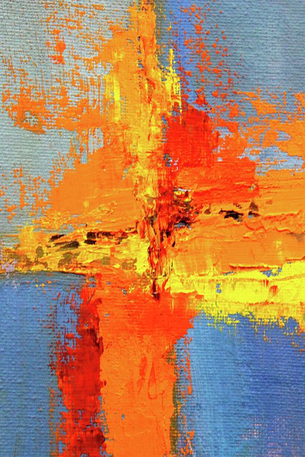Color Splash 2 Painting by Nancy Merkle