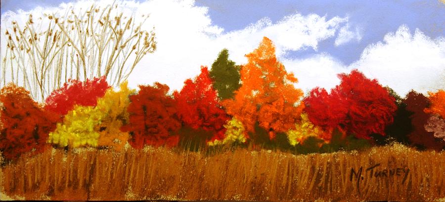 Color Tour in Michigan Pastel by Michele Turney