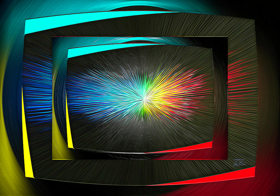 Color TV Digital Art by Joe Paradis