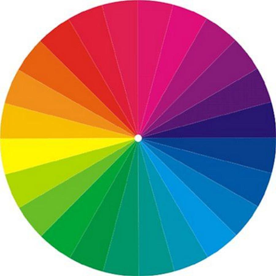 Color Wheel Digital Art by TJ Art