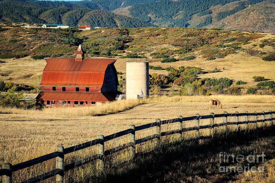 Colorado Barn Photograph by Richard Smith